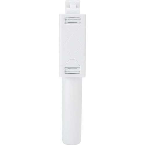 New ABS K07 Mobile Phone Portable Remote Bluetooth Shutter Selfie Stick With Extendable Tripod (White )