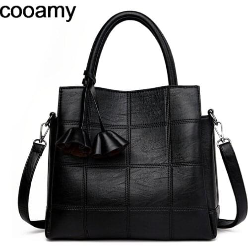 Vintage PU Shoulder Bag Female Causal Tote for Daily Shopping Crossbody Bags All-Purpose High Quality Messenger Bags