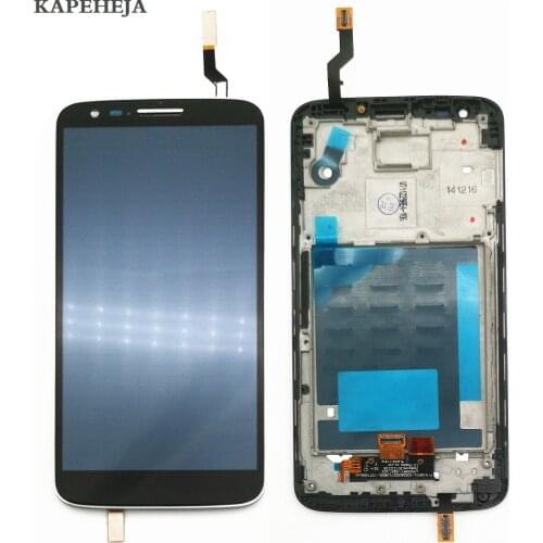 5.2" For LG G2 D801 D803 D800 LCD Display Touch Screen Digitizer Assembly with Bezel Frame