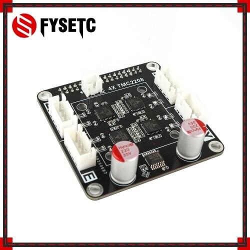 1PC 4X TMC2208 V1.0 Driver Board Plug And Play Adapter Module For AIO II V3.2 Mainboard All in One II 32 Bit MCU 32bit