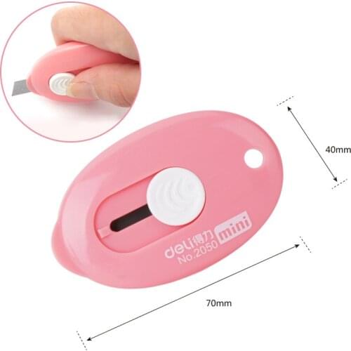 3 PCS Small mini art knife student hand made stationery knife stainless steel portable household express knife