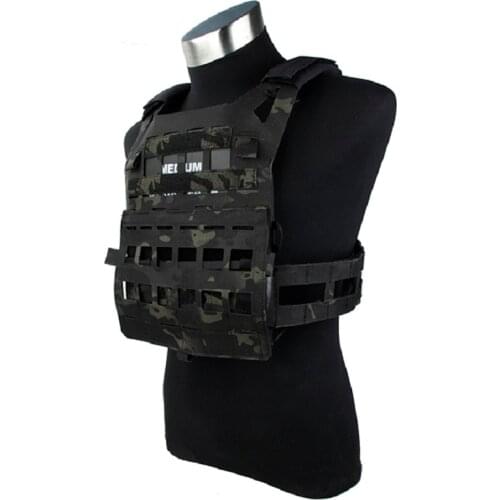 TMC3325-MCBK Multicam Black SPC Lightweight Tactical Vest Original Multicam Fabric Size M