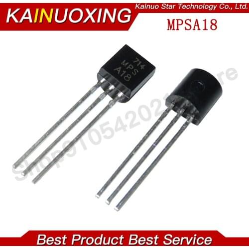 50PCS MPSA18 TO-92 MPSA18 TO92 A18 new Triode Wholesale Electronic