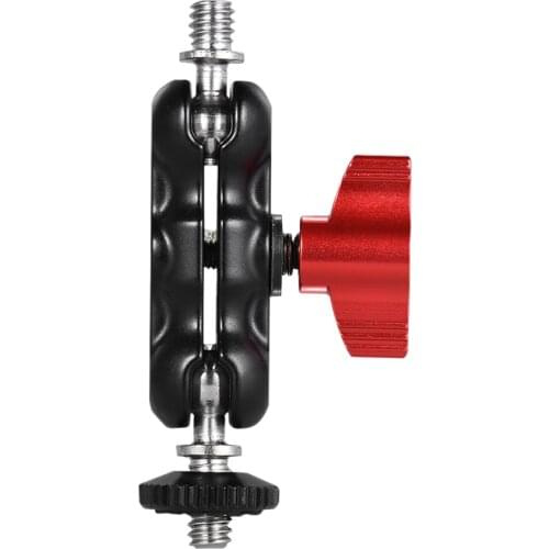 Andoer Articulating Ballhead Arm Mount Camera Monitor LED Video Light Adapter1/4" Screw for Camera