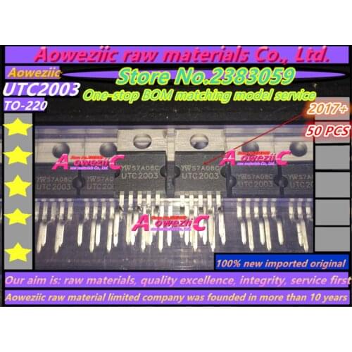 Aoweziic 100% new imported original UTC2003 UTC2003 TO-220 integrated circuit chip power amplifier IC chip