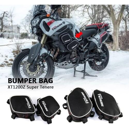 Motorcycle Frame Crash Bars Waterproof Bag Bumper Repair Tool Placement Bag For Yamaha XTZ1200 XT1200Z Super Tenere 2010