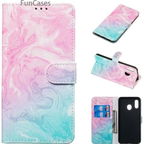 Smart Phone Cases For accesorios Samsung A20E Beautiful Mobile PU Leather Book Case sFor Estojo Samsung Galaxy para A20E