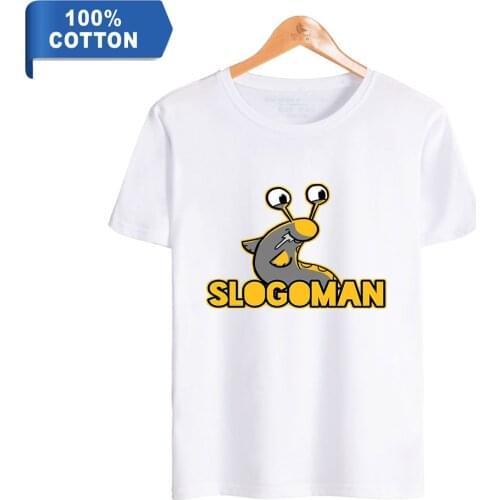 Slogo Fashion Prints 100% Cotton T-shirt Men Summer Short Sleeve Tshirt Hot Sale Harajuku Casual Streetwear T shirt