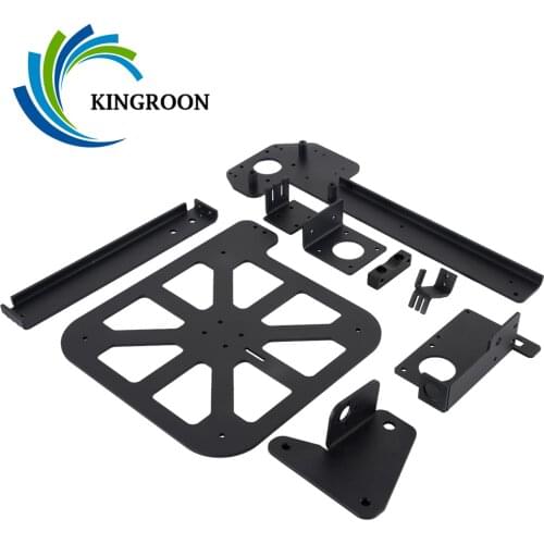 KINGROON 1 Set KP3S 3D Printer Metal Bracket Kit KP3S Hotbed Support Bracket Motor X axis metal bracket