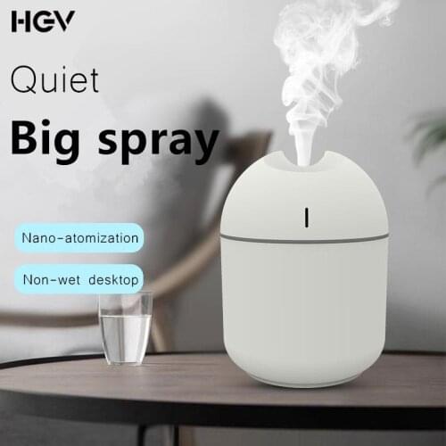 Mini Air Humidifier USB 200ML Portable Aroma Essential Oil Diffuser Car Air Purifier Humidificadores Difusores Aromaterapia