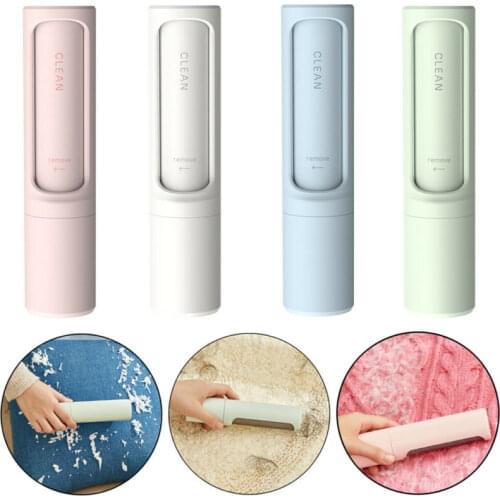 Reusable Washable Manual Lint Sticking Rollers Sticky Picker Sets Cleaner Lint Roller Pets Hair Remover Brush dog cleaning tool