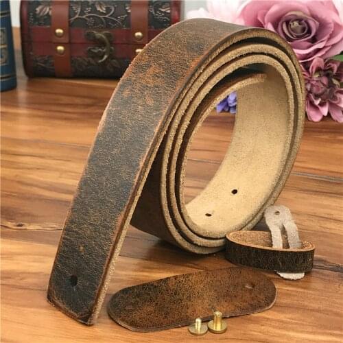 Leather Belts Without Buckles Men Belt Ceinture Homme Mens Leather Belts Without Buckles Men Belt Genuine Leather105-125CM SP05