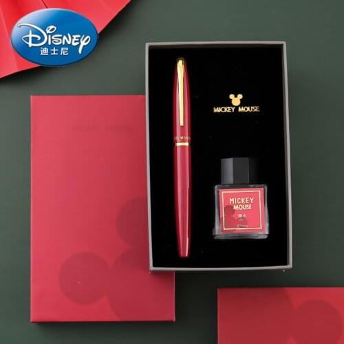Disney Mickey Pen High-end Set Student Signature Pen Writing Pen Christmas Gift Gift Box Office Supplies school supplies