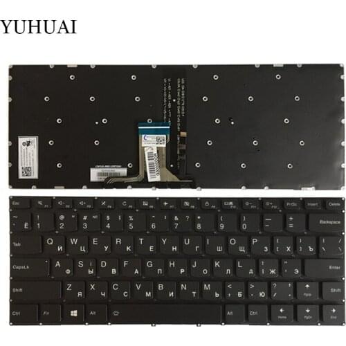 NEW Russian keyboard For Lenovo Flex 4-14 Flex 4-1470 Flex 4-14800 RU laptop keyboard with backlight