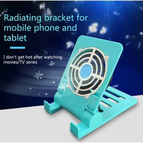 Leiouser Phone Cooler USB Rechargable Power Supply for Tablets, Portable Radiator Mini Mobile Cooling Fan for Game Playing