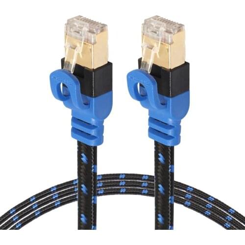 2 Meters Ethernet Cable RJ 45 Cat7 Lan Cable STP Network Cable Patch Cord Cable for PC Router Laptop Cat 7