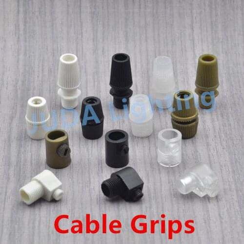 Plastic Wire buckle lock cap M10 tooth thread cable clip wire grip for ceiling lamp led chandelier Plastic washer M4 plastic nut