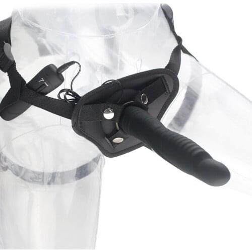 Remote Control Velocities Belts Anal Butt Plug Real Silicone Sex Toys For Couples Unissex Harnesses Strapon Dildo For Women