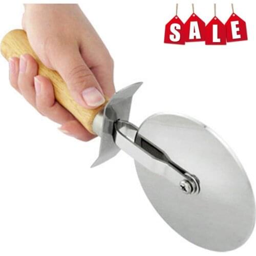 1 Pc Pizza Cutter Stainless Steel Knife Cake Tools Pizza Wheels Scissors Ideal Pizza Pies Waffles Dough Cookies Kitchen Gadgets