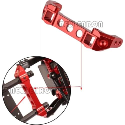 1Pc Aluminum Heavy Duty Front Bumper Mount FOR RC Crawler Car 1/10 Traxxas TRX-4 TRX4 T4 TRX-6 TRX6 T6 NEW ENRON #8237