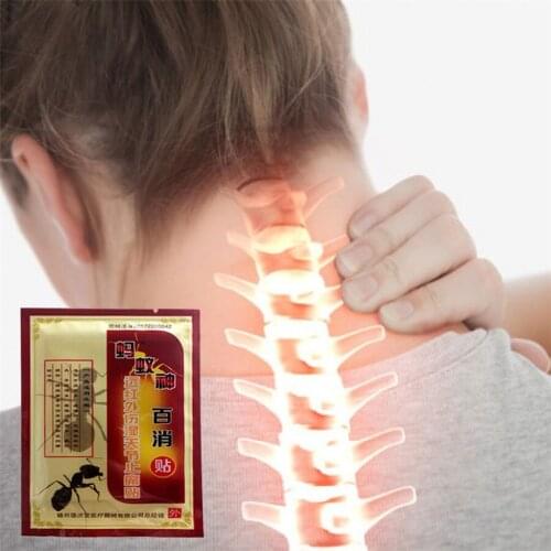 2021 Chinese herbal Pain patches Self heating Ant venom Analgesic plaster Balm Joint Shoulder Pain Patch Neck Back Waist Pain Re
