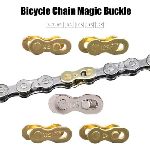 5 Pairs Bicycle Chain Connector Quick Link Joints Magic Buttons 6/7/8/9/10/11/12 Speed MTB Road Cycling Chains Bike Accessories