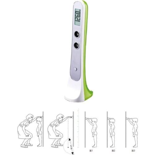 Digital Ultrasonic Height Measuring Ruler Precision Measuring Device Adult Kids NEW