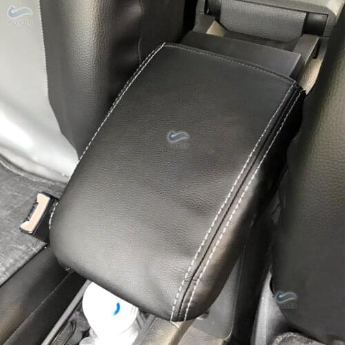 For VW Golf 5 MK5 Jetta 2005 2006 2007 2008 2009 2010 Car Center Control Armrest Box Microfiber leather Cover