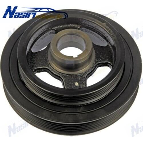 Engine Harmonic Balancer Crankshaft Pulley for Nissan Altima Maxima Quest 3.5L VQ35DE 2002 2003 2004 2005 2006 2007 2008