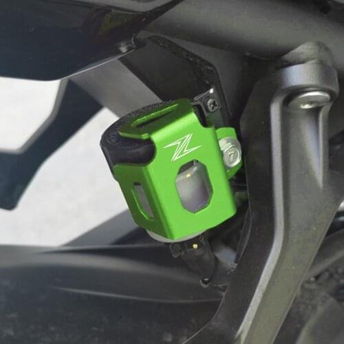 For Kawasaki Z900 Z650 Z400 Z300 Z250 Z750 Z800 Ninja400 Ninja650 Ninja ZX25R Rear Fluid Reservoir Guard Cover Oil Cap Protector