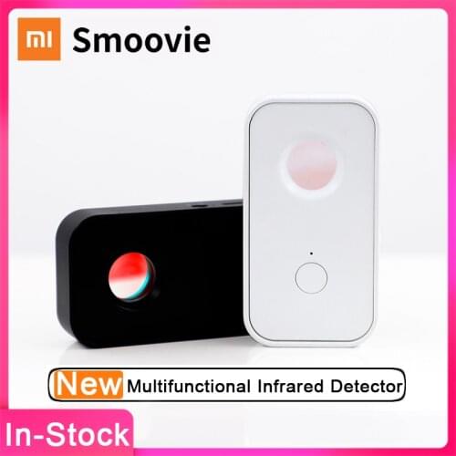 XiaoMi Smoovie Multifunctional Infrared Detector Anti-theft Anti-sneak Shot Sound and Light Alarm Vibration Sensing Alarm Device