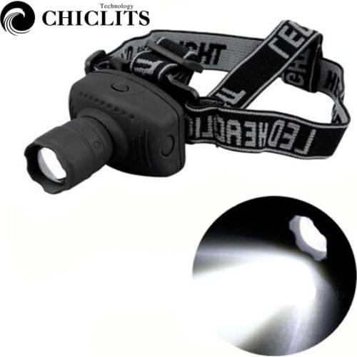 CHICLITS Headlamp Outdoor HeadLight Waterproof Flashlight Forehead Head Torch Hunting Fishing Camping Night Run Bicycle Light