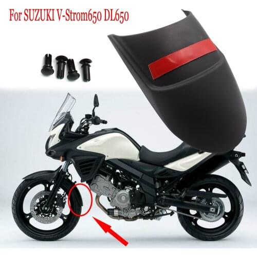 For SUZUKI V-Strom650 DL650 V-Strom 650 DL 650 VStrom 650 Motorcycle ABS Front Mudguard Fender Rear Extender Extension