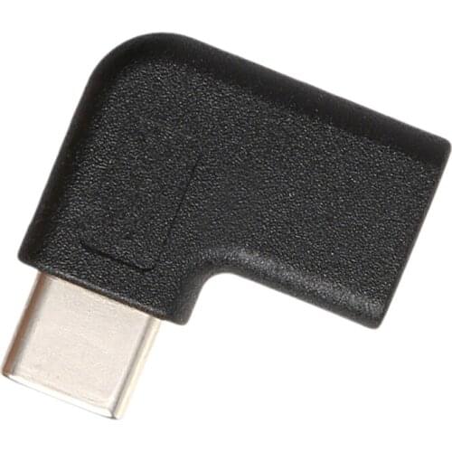 90 Degree Right Angle USB 3.1 Type C Male To Female USB-C Converter Adapter