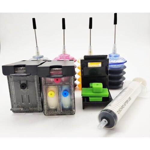 Einkshop 664XL Refill Ink Cartridge Replacement for HP 664 Xl Deskjet 1115 1118 2135 2138 4535 4536 4538 4675 4676 4678 3635