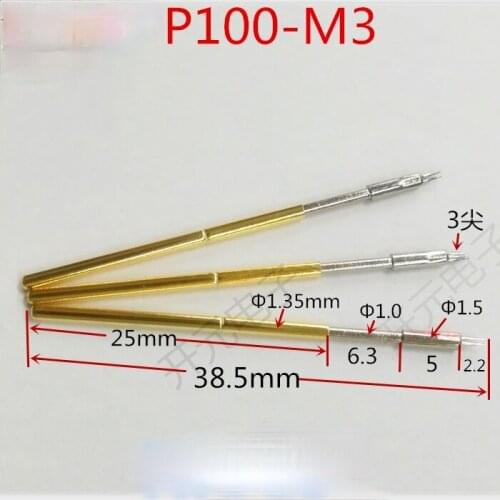 Test Pin P100-m3 Probe Thimble P100-m3 Three Point Fixture Thimble 1.35 Test Stand Three Point Probe