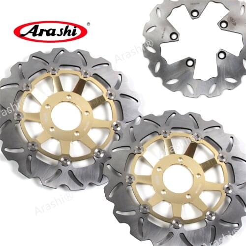 ARASHI RF900 Front Rear Brake Rotors Brake Disc For SUZUKI RF 900 1994-1997 1995 1996 GSF1200 BANDIT GSX1200 BANDIT