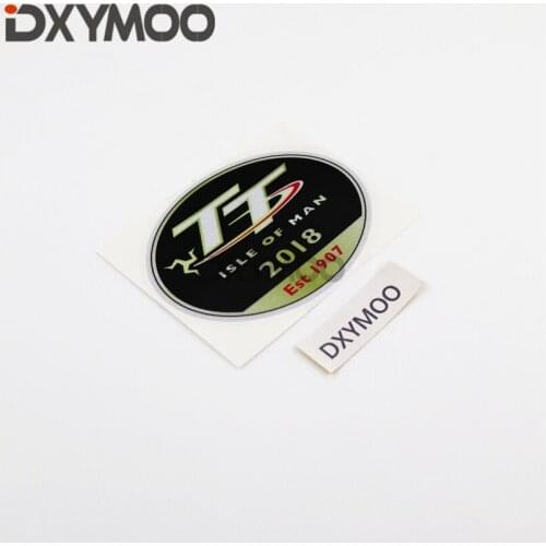 Waterproof Car Sticker MOTO GP Track Motorcycle Bike Laptop Guitar Sticker Bumper for 2018 TT Isle of Man Est 1907