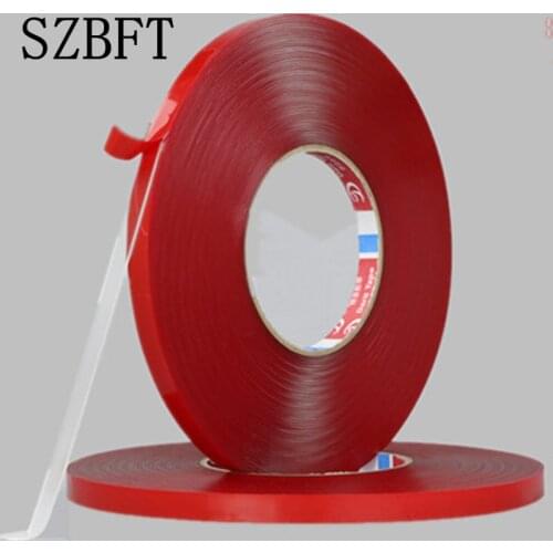 Acrylic Tape 50M Multi-role Strong Super Slim 2mm Double Sided Clear Tape Heat Resistant Double-sided Transparent Clear Adhesive