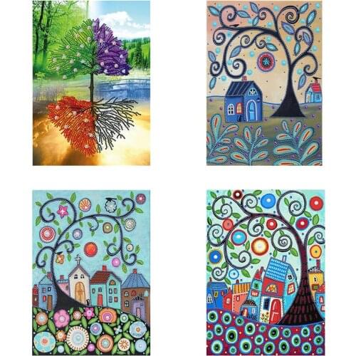 5D Diamond Painting DIY Diamond Embroidery planet landscape Full Round Mosaic Landscape Cross Stitch Kits child room decoration