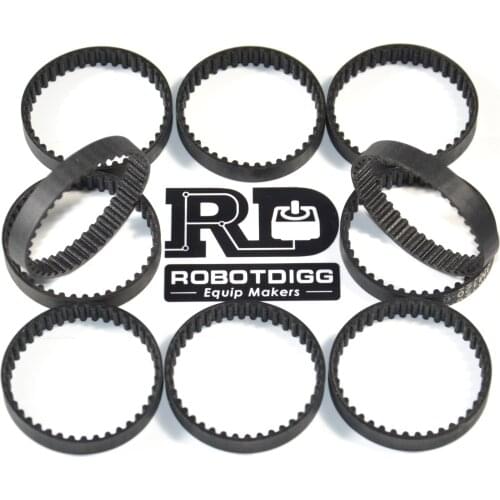 HTD 3M, Timing Belt, Closed-loop, 147mm length, 49 teeth, 6mm width, 147-3M-6