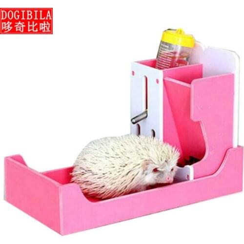 Mini hedgehog Basin Toilet kettle Hamster kettle Water dispenser Guinea pig Small pet Including the 80ML water kettle