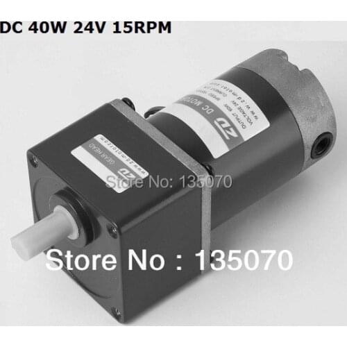Home automation dc gear motor 60W 28rpm