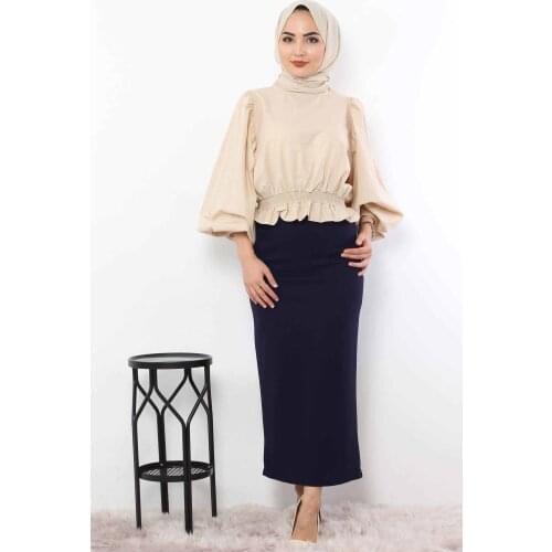 Tesettür Dünyası Womens Pencil Skirts
