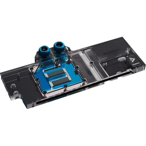 Barrow GPU Water Block For ZOTAC Extreme PLUS RTX2080 / 2070 8GD6, 5V ARGB 3PIN AURA SYNC BS-ZOP2080-PA