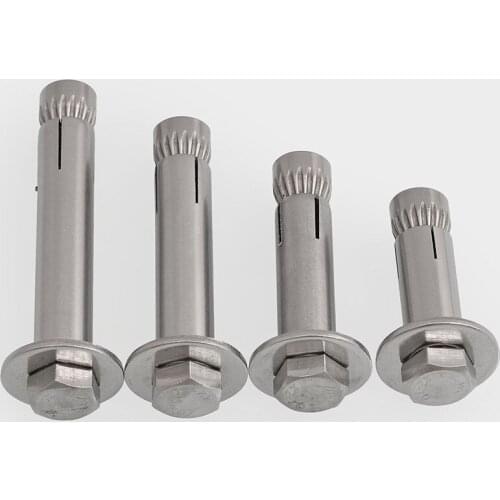Stainless steel built-in expansion screw external hexagon internal bolt implosion M6 M8 M10 M12