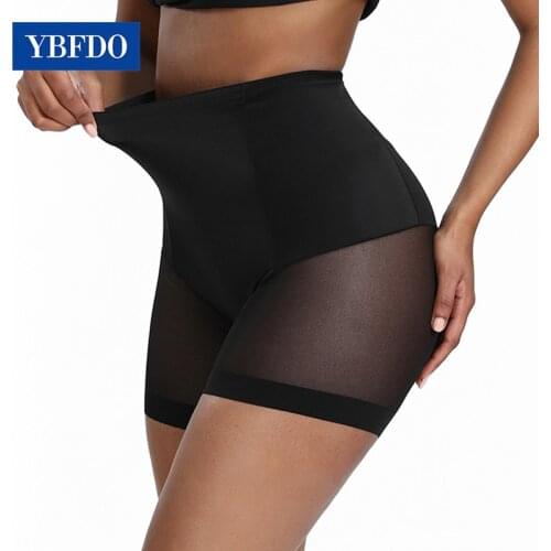 YBFDO Shaping Panties Breathable Body Shaper Slimming Tummy Panties Underwear Waist Trainer Butt Lifter Seamless Shaperwear