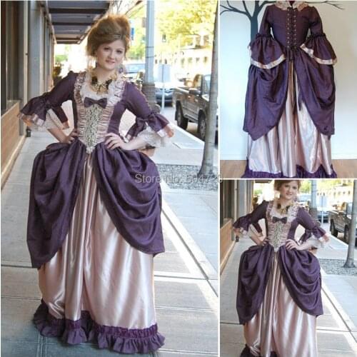 R-840 Vintage Costumes 1860s Civil War Southern Belle Ball wedding Dress/Gothic Lolita Dress Victorian dresses