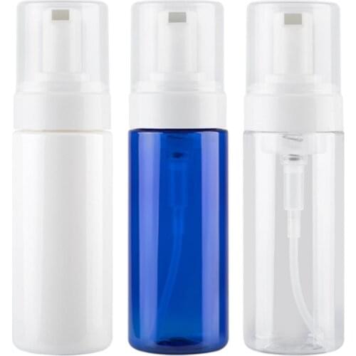 1PC Clear Foaming Bottle Liquid Soap Whipped Mousse Points Bottling Shampoo Lotion Shower Gel Foam Pump Travel Bottle