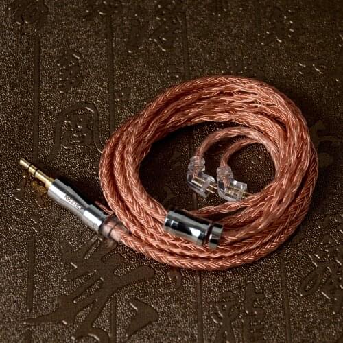 NiceHCK NX7 Pro Dedicated 16 Cores High Purity Copper Cable 3.5/2.5/4.4mm Plug NX7 2Pin For NX7 MK3/DB3/TFZ/AUGLAMOUR Universal